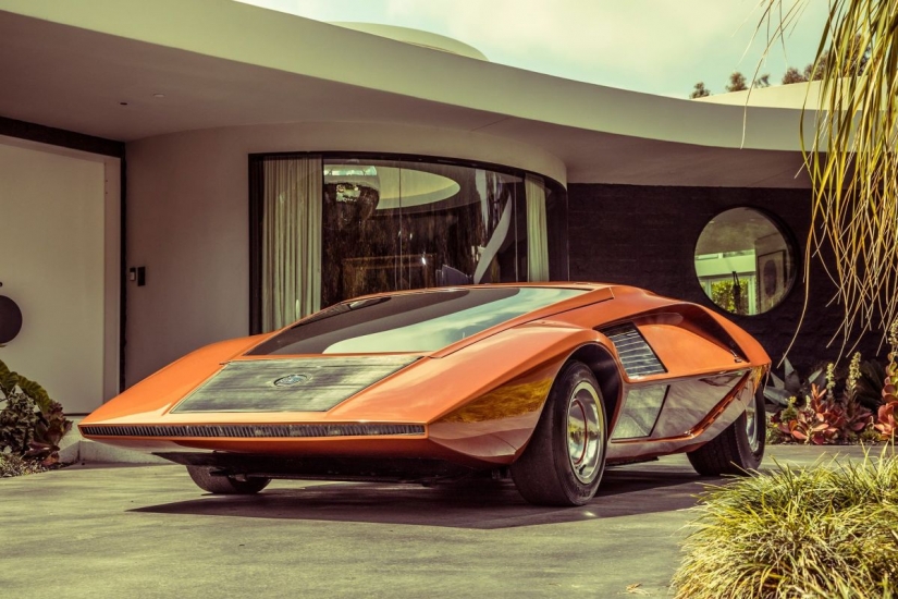 Lancia Stratos HF Zero es un muy especial en auto desde 1970