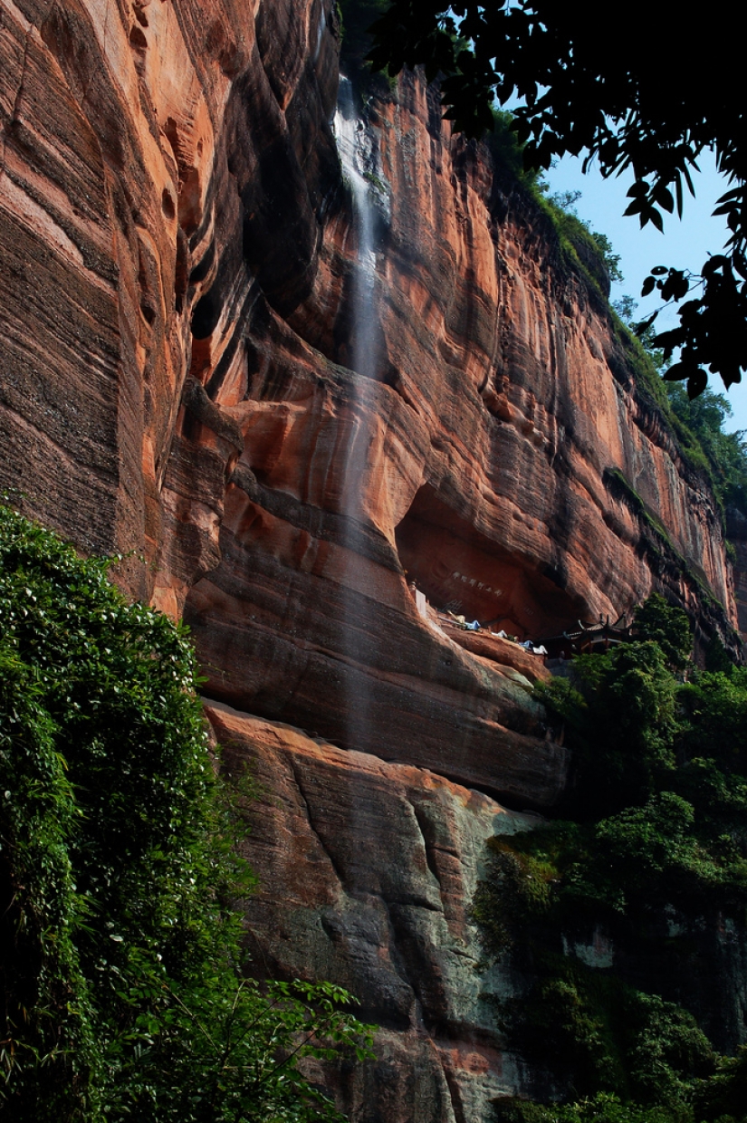 Landscape Danxia — colored mountains of China Landscape Danxia — colored mountains of China