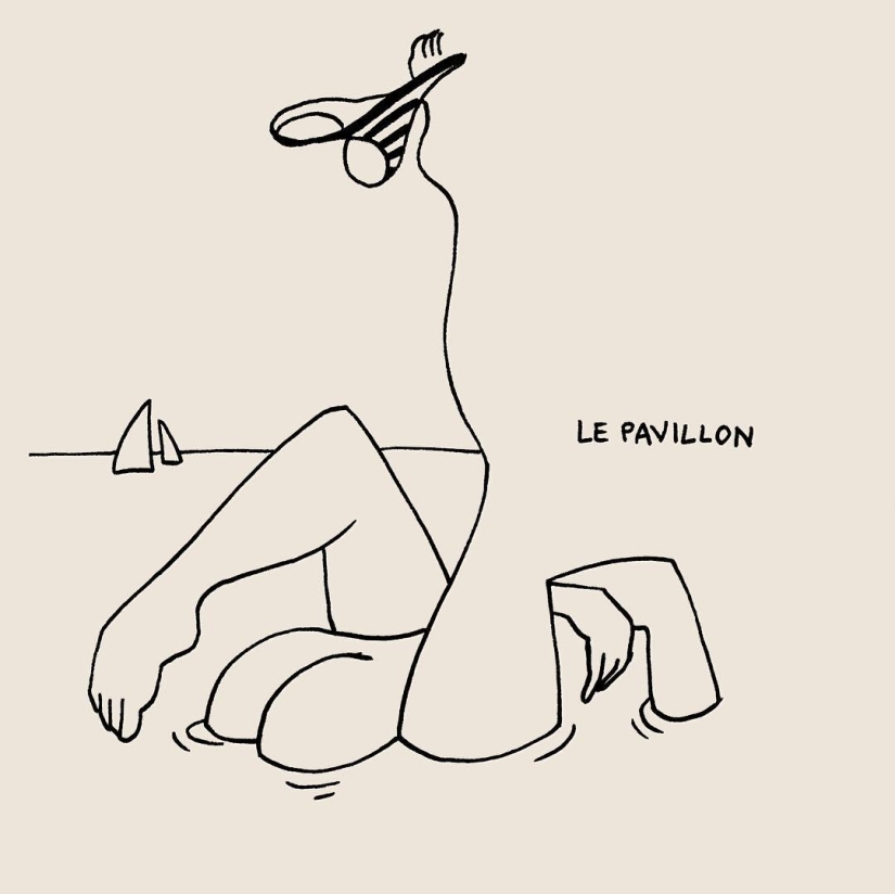 Las ilustraciones lúdicas de un artista anónimo encienden la imaginación