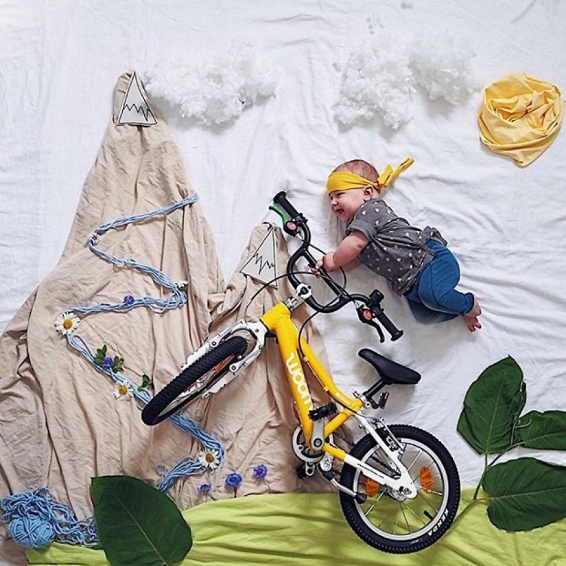 Las mejores ideas para las fotos de su bebé: imágenes de un increíblemente positiva de las madres en la plaza