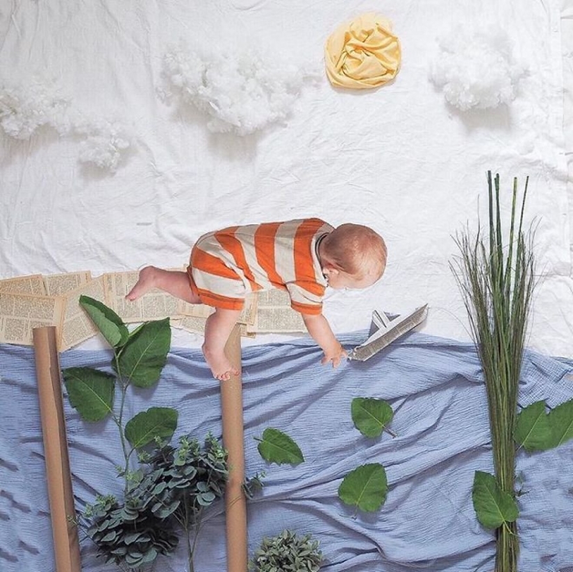 Las mejores ideas para las fotos de su bebé: imágenes de un increíblemente positiva de las madres en la plaza