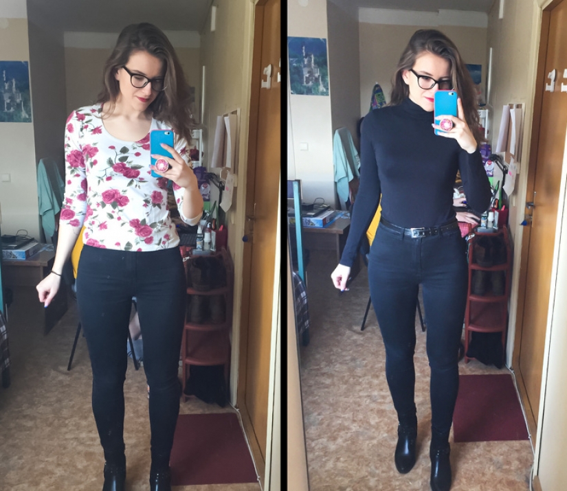 Las mujeres probaron 12 prendas que las ayudan a lucir más delgadas y compartieron sus fotos