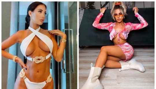 Las reinas del glamour muestran el nuevo éxito de la temporada: un top de corte escotado