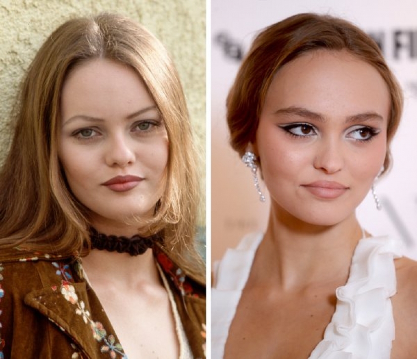 Like mother, like daughter: celebrity parents and their children at the same age Like mother, like daughter: celebrity parents and their children at the same age