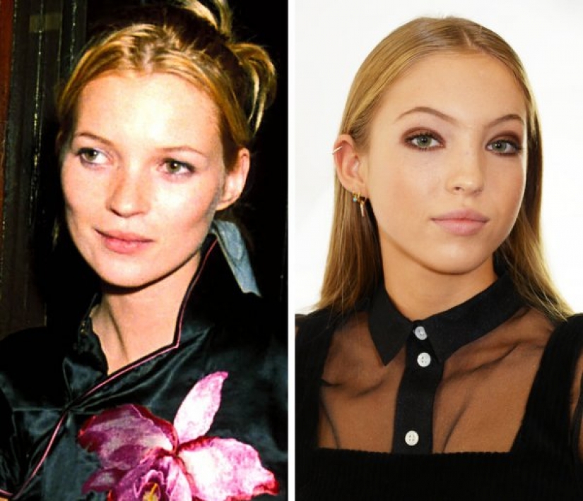 Like mother, like daughter: celebrity parents and their children at the same age Like mother, like daughter: celebrity parents and their children at the same age