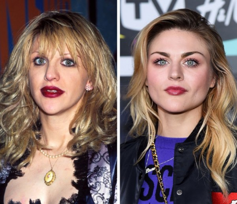 Like mother, like daughter: celebrity parents and their children at the same age Like mother, like daughter: celebrity parents and their children at the same age