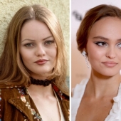 Like mother, like daughter: celebrity parents and their children at the same age