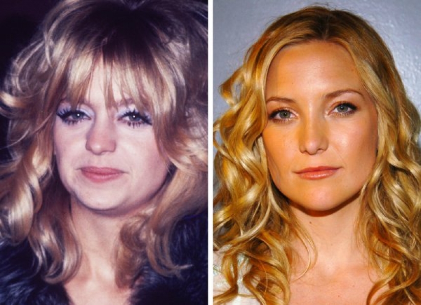 Like mother, like daughter: celebrity parents and their children at the same age Like mother, like daughter: celebrity parents and their children at the same age