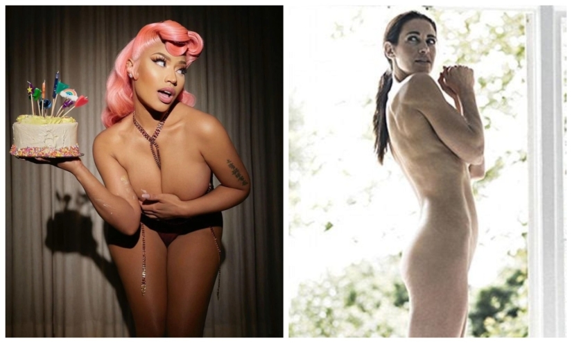 Lo que la madre dio a luz: estrellas que toman fotos en su cumpleaños desnudas