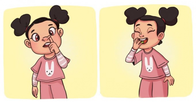 Lo que realmente significan 6 comportamientos extraños de la infancia