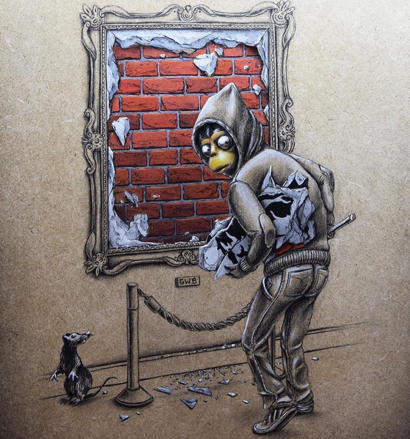 Lo que si Steve jobs y Jesse Pinkman se reúnen los héroes de pinturas clásicas Lo que si Steve jobs y Jesse Pinkman se reúnen los héroes de pinturas clásicas