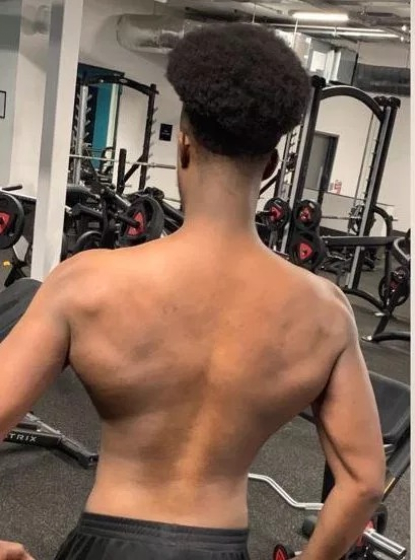 Los socios de las diferentes categorías de peso de compartir los secretos de compartir la felicidad