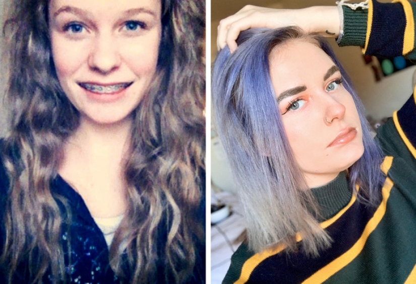 Los usuarios de Twitter mostraron su primera selfie y demostraron que se puede transformar