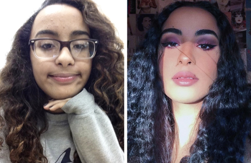 Los usuarios de Twitter mostraron su primera selfie y demostraron que se puede transformar