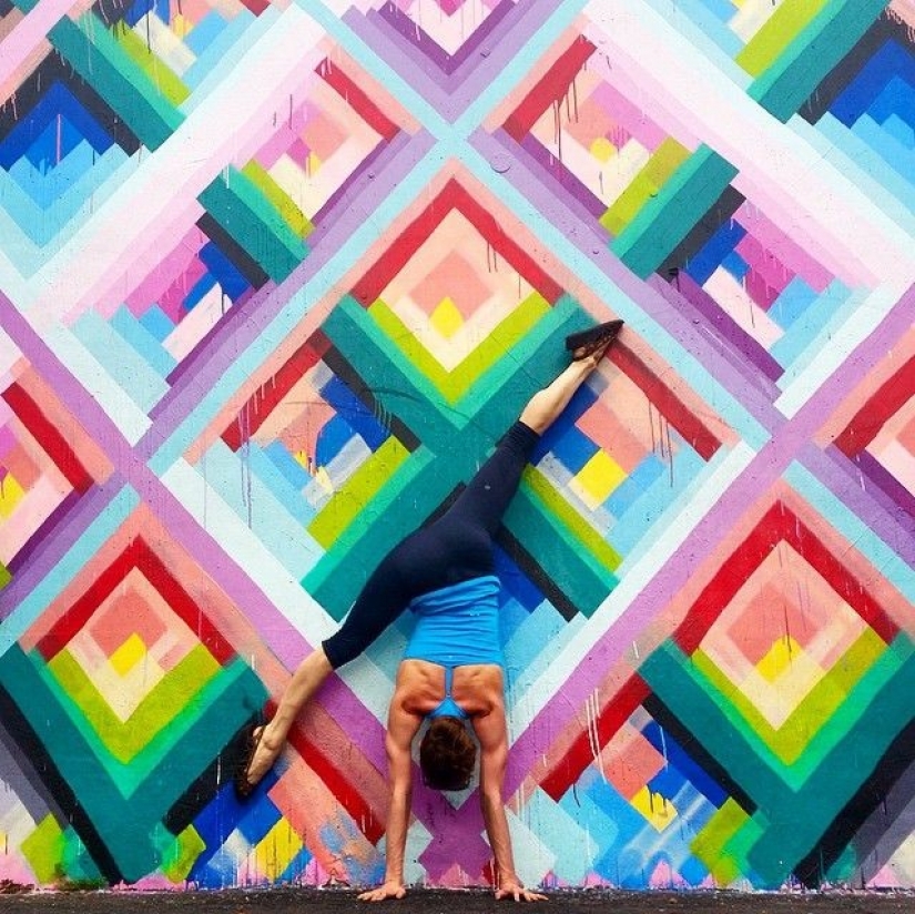 Love and yoga lessons can be found everywhere Love and yoga lessons can be found everywhere