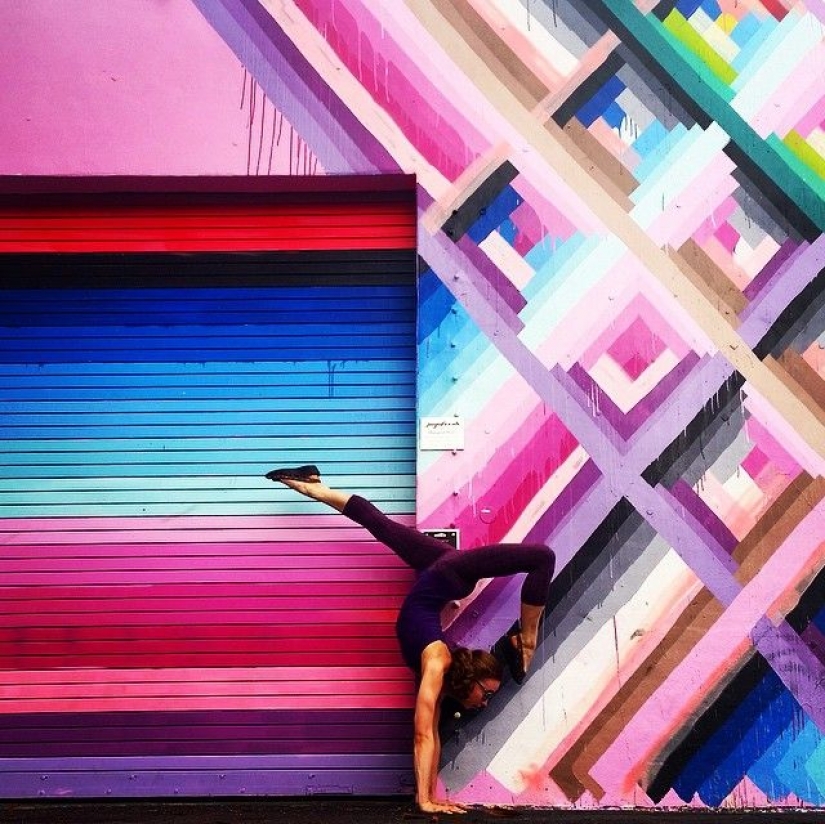 Love and yoga lessons can be found everywhere Love and yoga lessons can be found everywhere