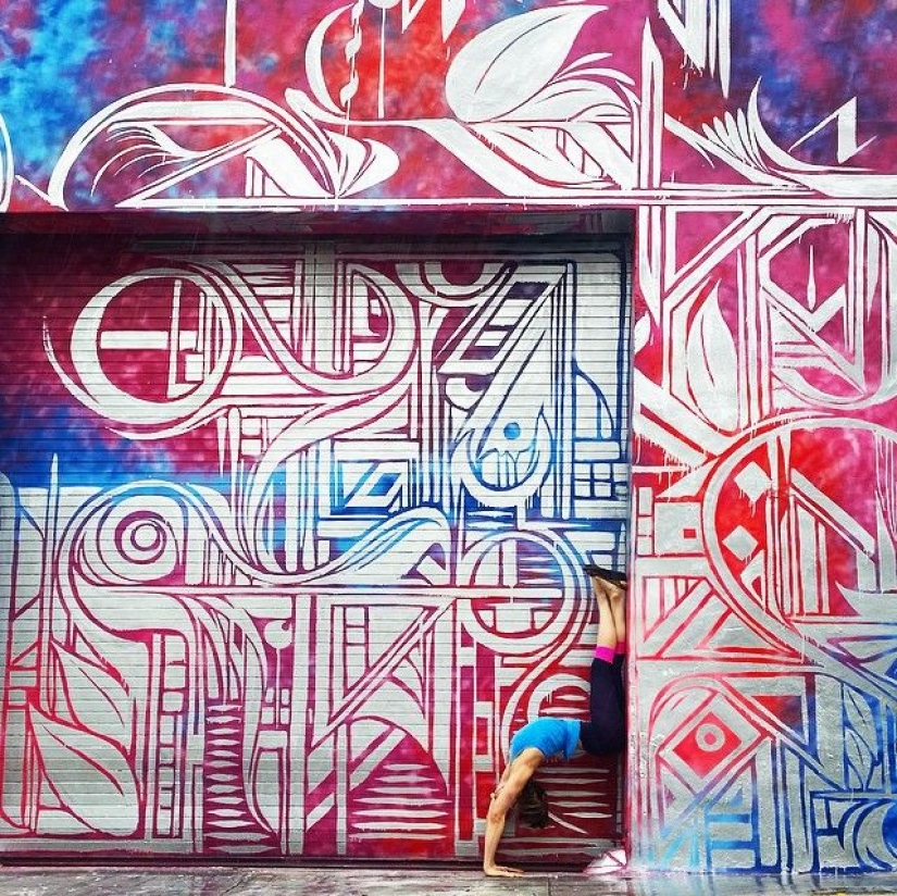 Love and yoga lessons can be found everywhere Love and yoga lessons can be found everywhere