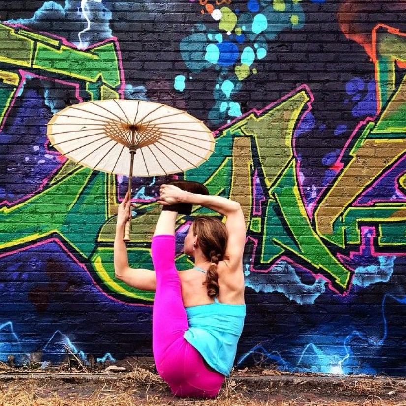 Love and yoga lessons can be found everywhere Love and yoga lessons can be found everywhere