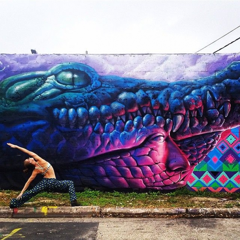 Love and yoga lessons can be found everywhere Love and yoga lessons can be found everywhere