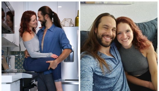 Love for show: a hot couple from California has sex in front of strangers for money Love for show: a hot couple from California has sex in front of strangers for money