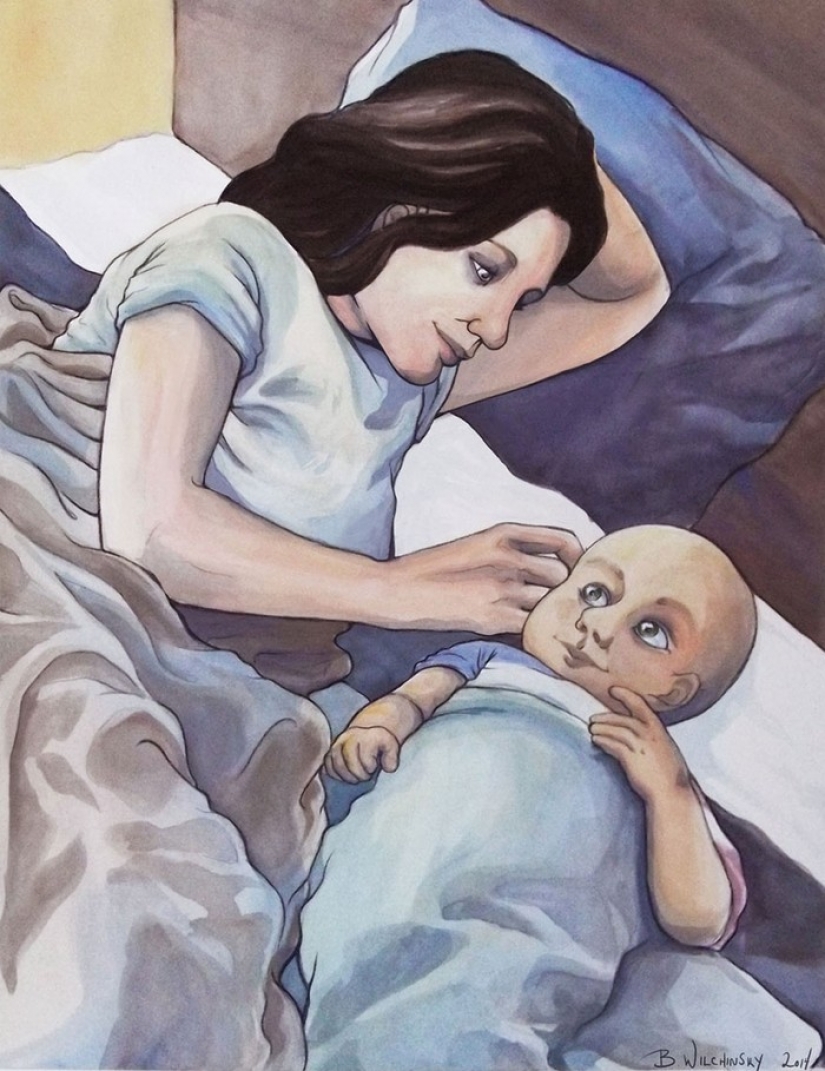 Loving husband hired 23 artist for an incredible gift to his wife