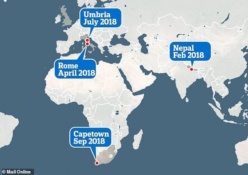 Loving son organizó un viaje alrededor del mundo para una madre con enfermedad de Alzheimer Loving son organizó un viaje alrededor del mundo para una madre con enfermedad de Alzheimer