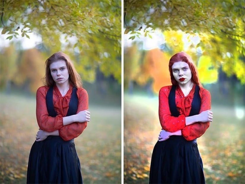 "Make me beautiful" : el fotógrafo descubrió cómo el retoque caro difiere del barato