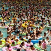 Mar muerto chino - ¡sal del fuego vivo!