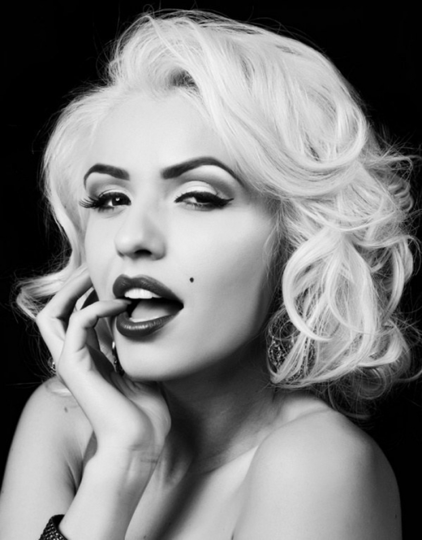 Marilyn Monroe turned out great in these pictures... only she wasn't there Marilyn Monroe turned out great in these pictures... only she wasn't there