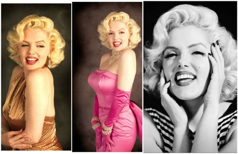 Marilyn Monroe turned out great in these pictures... only she wasn't there Marilyn Monroe turned out great in these pictures... only she wasn't there