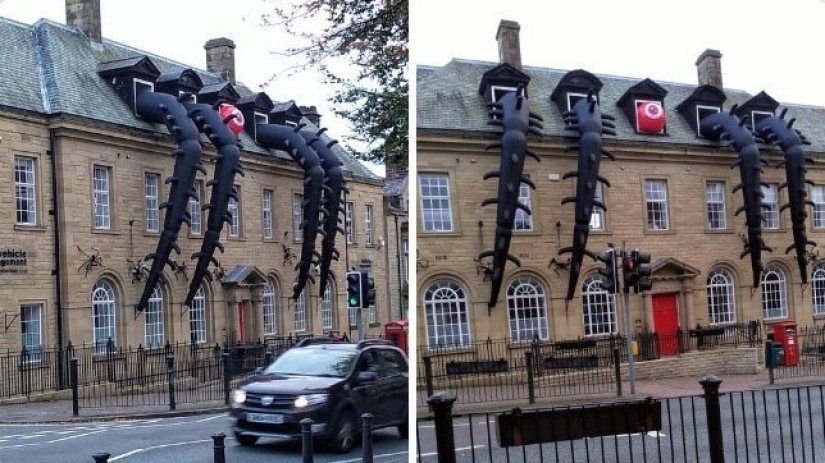 Memno, a gran escala, pesadilla: 30 ejemplos de decoración ingeniosa de los fanáticos de Halloween Memno, a gran escala, pesadilla: 30 ejemplos de decoración ingeniosa de los fanáticos de Halloween