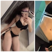 Men are crazy about this girl's body, but they are afraid to look at her face