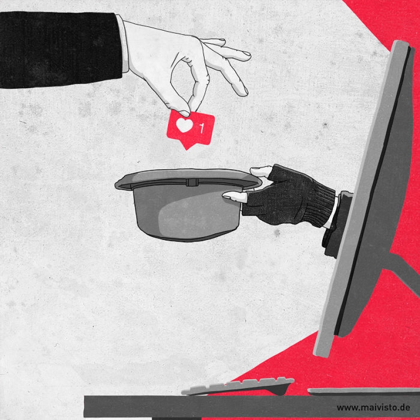 Merciless illustrations are not for everyone with deep meaning