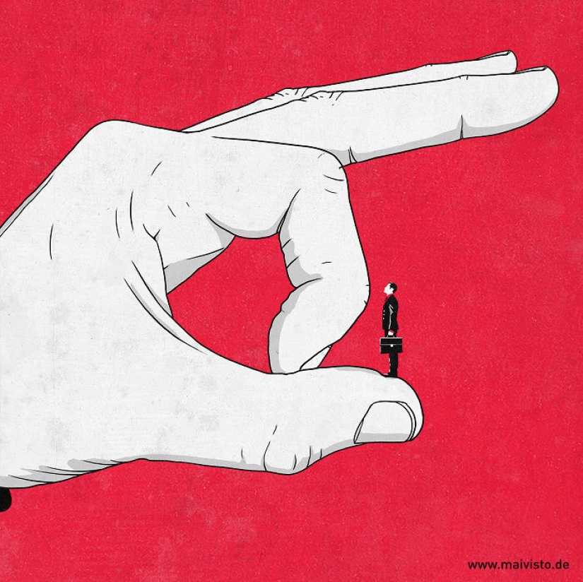 Merciless illustrations are not for everyone with deep meaning