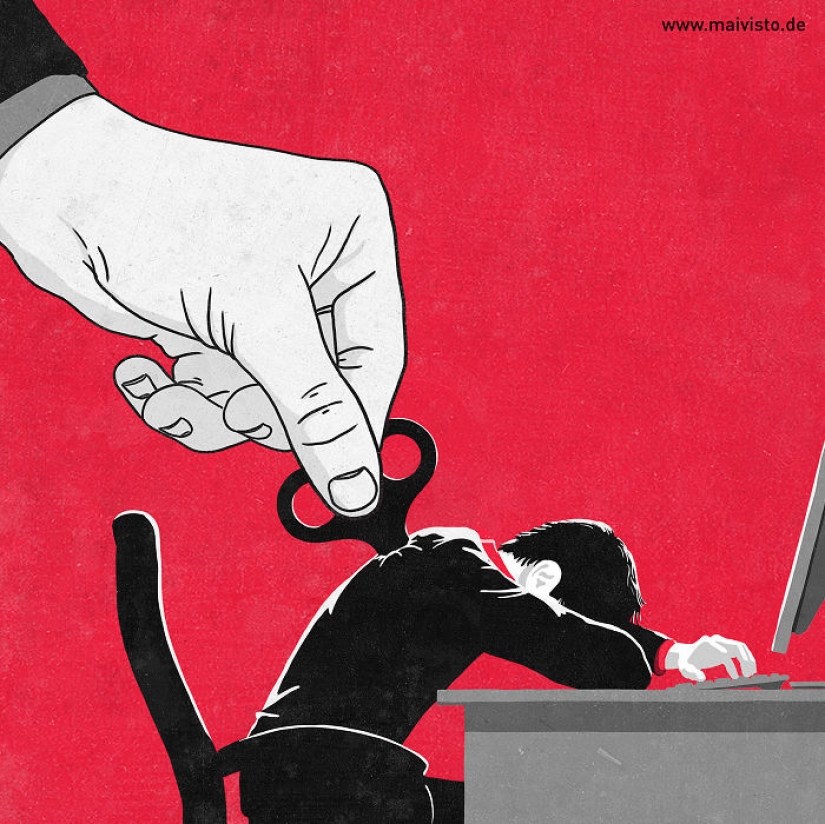 Merciless illustrations are not for everyone with deep meaning