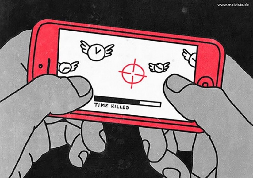 Merciless illustrations are not for everyone with deep meaning