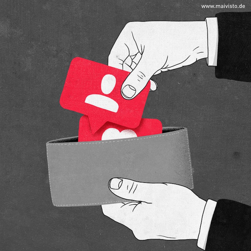 Merciless illustrations are not for everyone with deep meaning