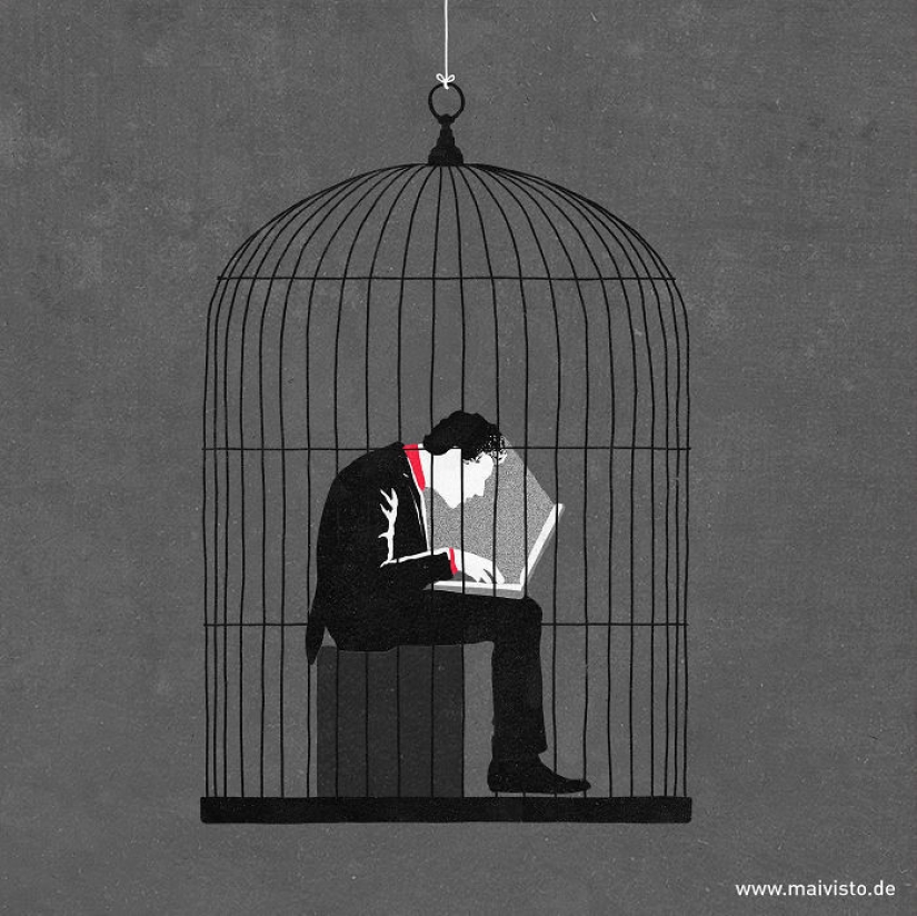 Merciless illustrations are not for everyone with deep meaning