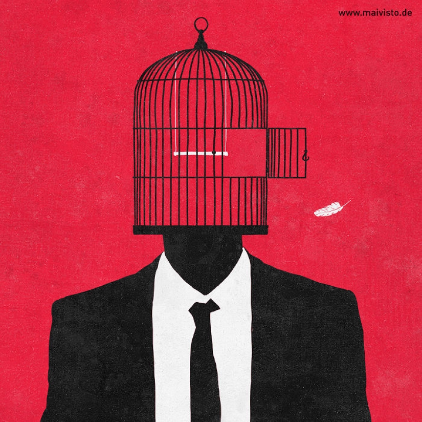 Merciless illustrations are not for everyone with deep meaning