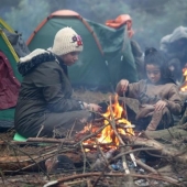Miles de migrantes quedaron atrapados en la trampa en la frontera bielorrusa-polaca