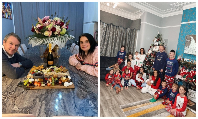 Millionaires with many children: the posh life of Britain's largest family