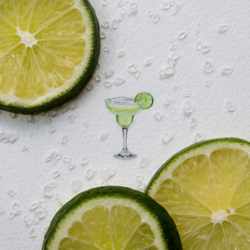 Miniature watercolors