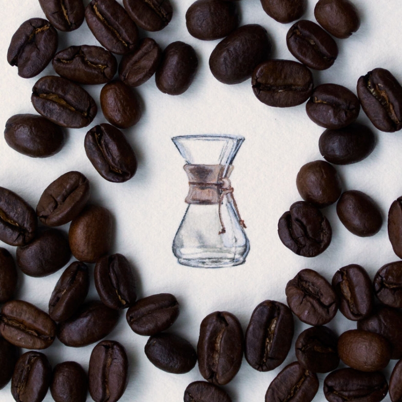 Miniature watercolors