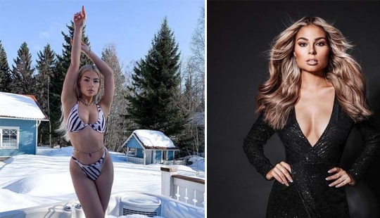 "Miss Finland 2021" Essie Unkuri recalled an old video with swimming in an ice hole