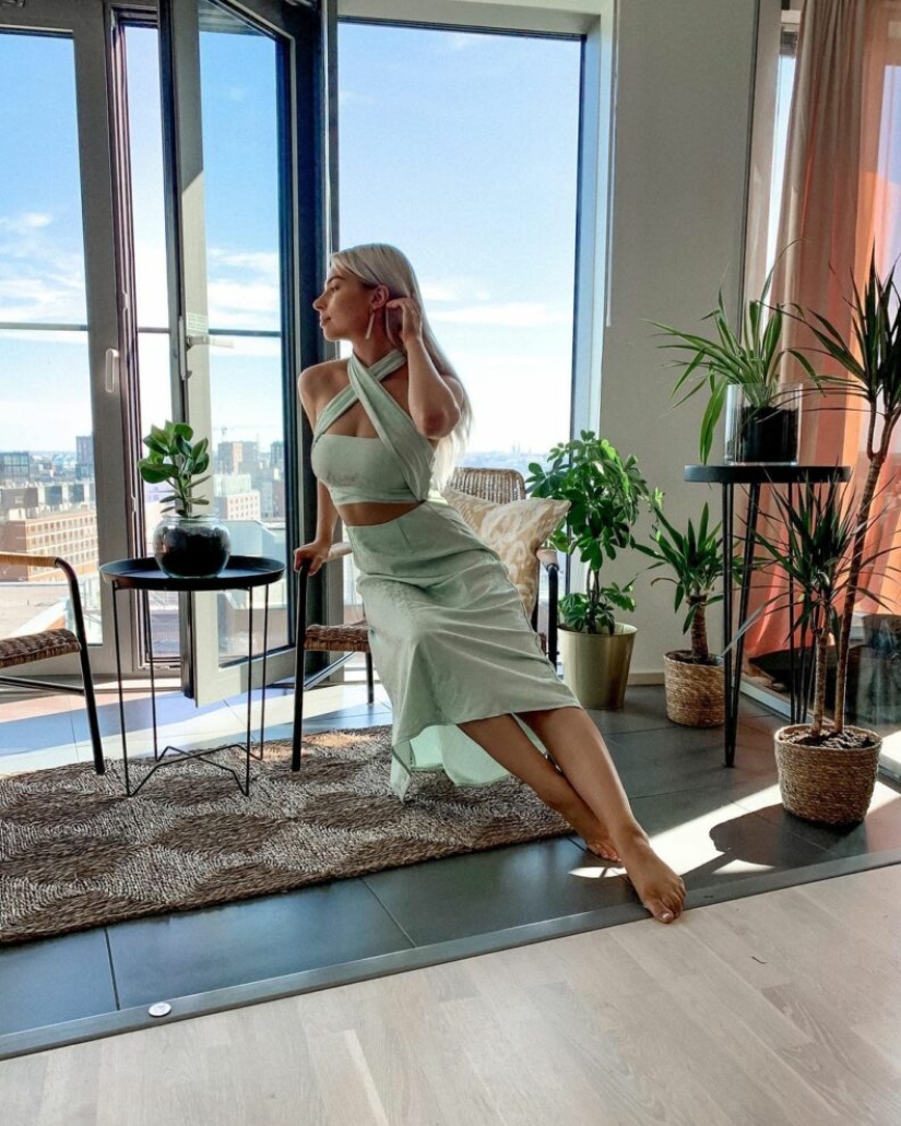 "Miss Finlandia 2021" Essie Unkuri recordó un viejo video con nadar en un agujero de hielo