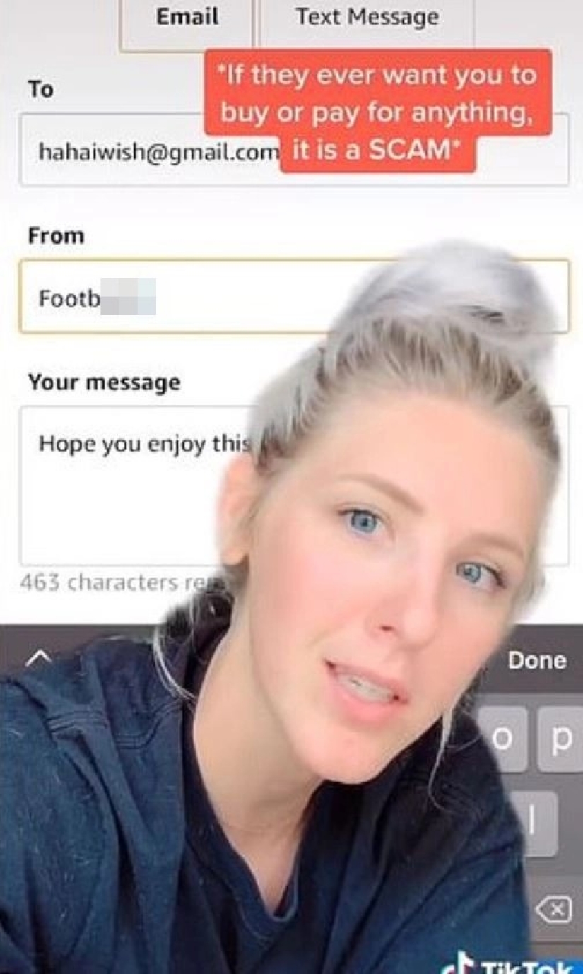 Money under your feet: a flight attendant receives tidy sums and gifts for photos of feet