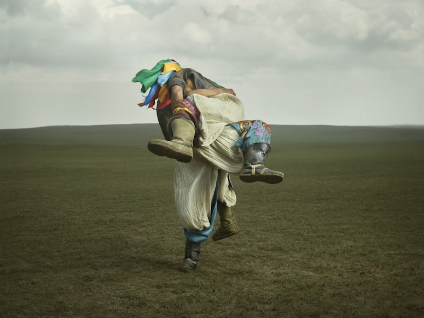 "Mongolian wrestling is like going to war"