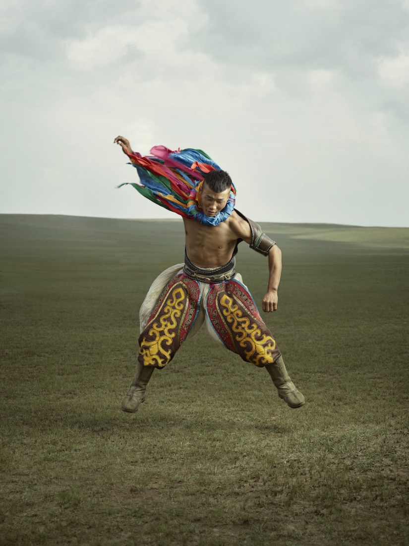 "Mongolian wrestling is like going to war"