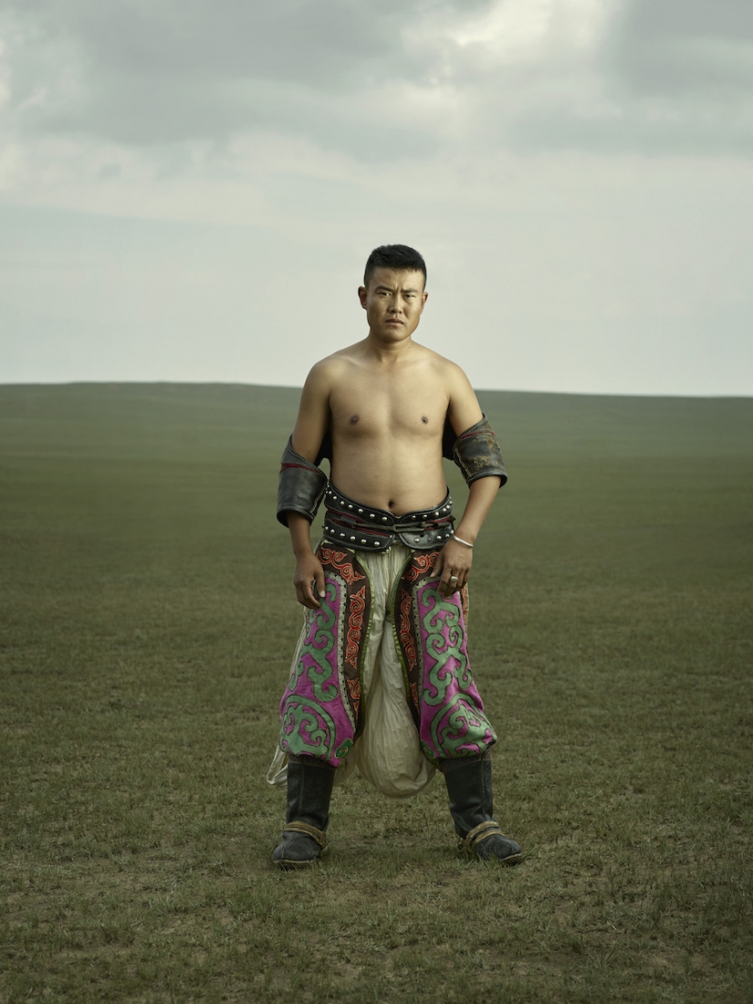 "Mongolian wrestling is like going to war"