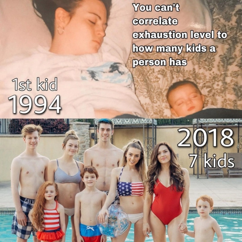 Motherhood is not a hindrance to the figure: the mother of seven children from the United States is mistaken for the sister of her daughters Motherhood is not a hindrance to the figure: the mother of seven children from the United States is mistaken for the sister of her daughters